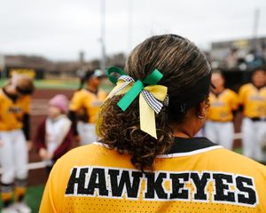 Image post by @iowasoftball on Twitter