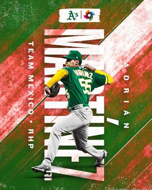 Image post by @Athletics on Twitter