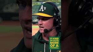Video post by @athletics on YouTube