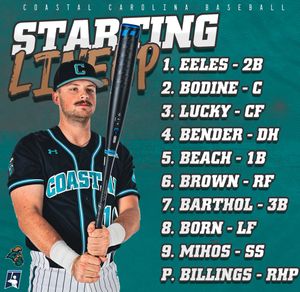 Image post by @CoastalBaseball on Twitter