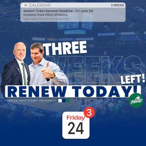 Image post by @fgcu_mbb on Instagram