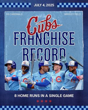 Image post by @cubs on Instagram
