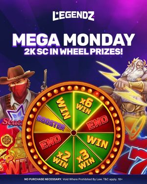 Image post by @Legendzcasino on Facebook
