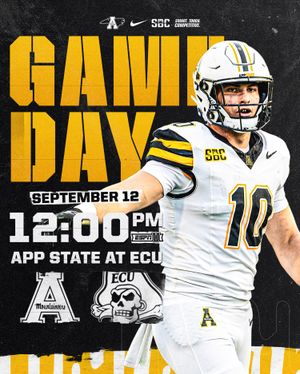 Image post by @appstate_fb on Instagram