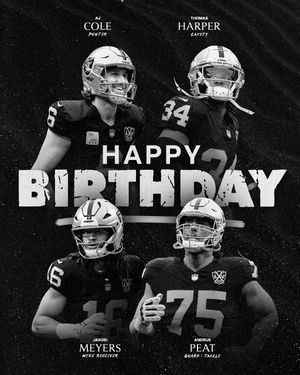 Image post by @raiders on Instagram