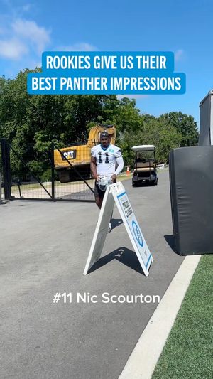 Video post by @CarolinaPanthers on Facebook