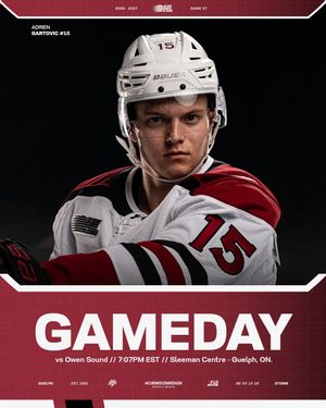 Image post by @guelph_storm_ohl on Instagram