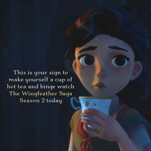 Image post by @wingfeathersaga on Instagram
