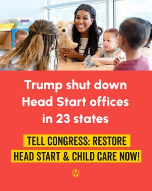 Image post by @momsrising on Instagram