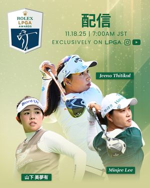 Image post by @lpga_japan on Instagram