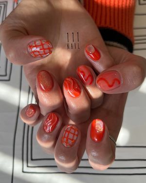 Image post by @111nail_omotesando on Instagram