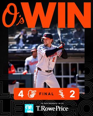 Image post by @Orioles on Twitter