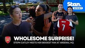 Video post by @optussport on YouTube
