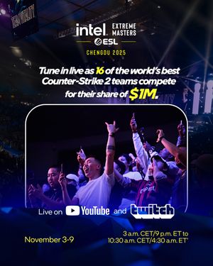 Image post by @intelgaming on Instagram