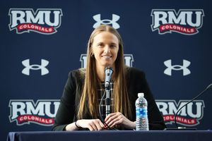 Image post by @rmuwbasketball on Instagram