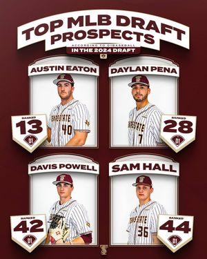 Image post by @texasstatebaseball on Instagram