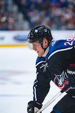 Image post by @BlueJacketsNHL on Twitter/X