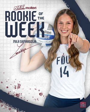 Image post by @FDUKnightsWVB on Twitter