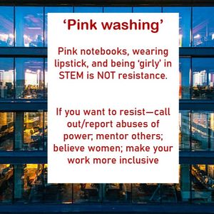 Image post by @feministscience on Instagram