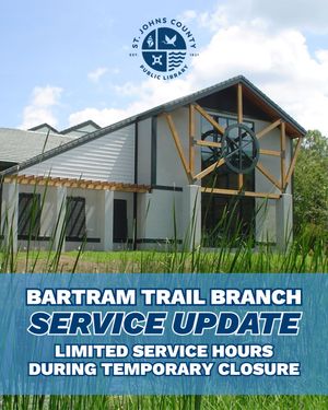 Image post by @stjohnscountylibrary on Instagram