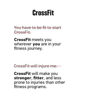 Image post by @crossfit on Instagram
