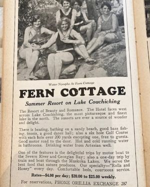 Image post by @fernresort on Facebook