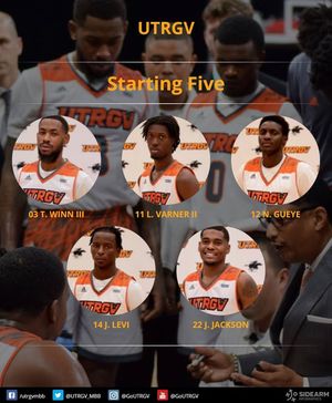 Image post by @UTRGVMBB on Facebook