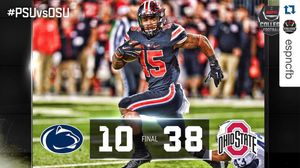 Image post by @ohiostathletics on Instagram