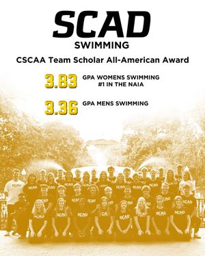 Image post by @scadswimming on Instagram