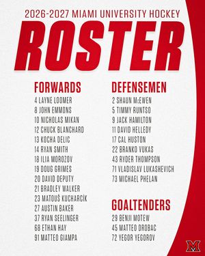 Image post by @miamioh_hockey on Instagram