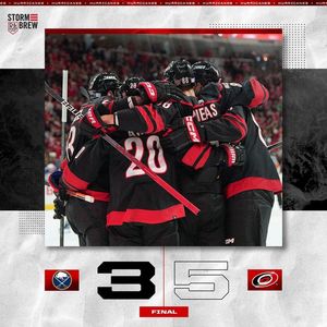Image post by @Hurricanes on Facebook