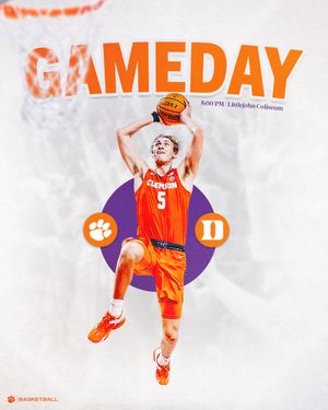 Image post by @ClemsonMBB on Twitter