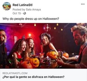 Image post by @redlatina on Facebook