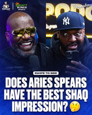 Image post by @thebigpodwithshaq on Instagram