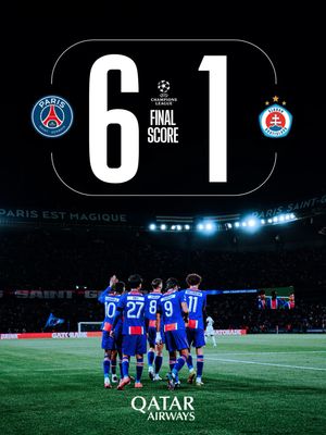 Image post by @psg on Instagram