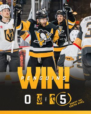 Image post by @penguins on Twitter