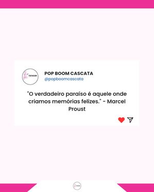 Image post by @popboomcascata on Instagram
