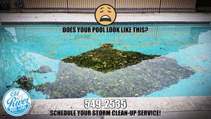 Image post by @OldRiverPoolCare on Facebook