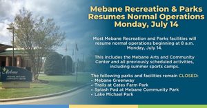 Image post by @cityofmebanerec on Instagram
