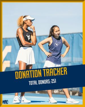 Image post by @wvutennis on Instagram
