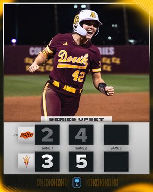 Image post by @ncaasoftball on Instagram