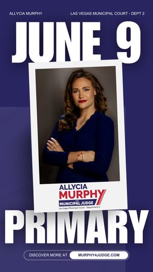 Video post by @Allycia Murphy for Las Vegas Municipal Court, Department 2 on Facebook