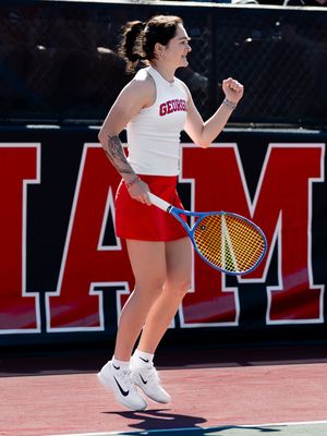 Image post by @ugawomenstennis on Instagram