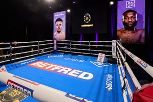 Image post by @MatchroomBoxing on Twitter