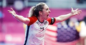 Image post by @usahandballwnt on Instagram