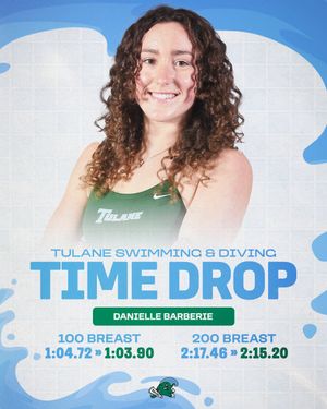 Image post by @tulaneswimdive on Instagram