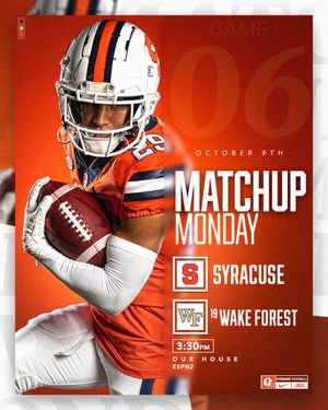 Image post by @CuseFootball on Twitter/X