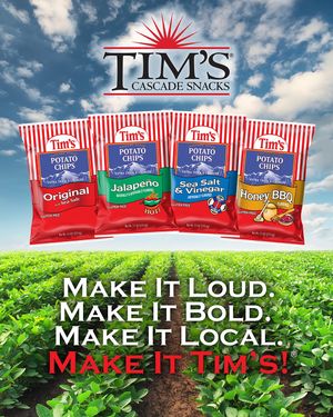 Image post by @timscascadesnacks on Instagram