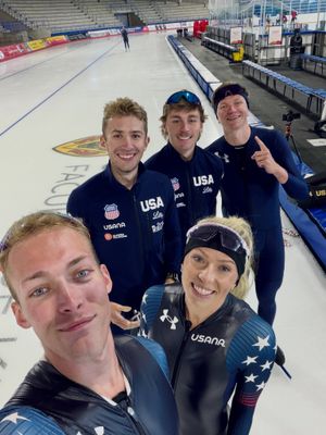 Image post by @usspeedskating on Instagram