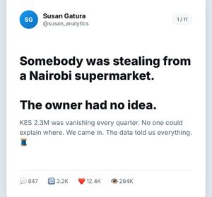 Image post by @susan_analytics on Instagram